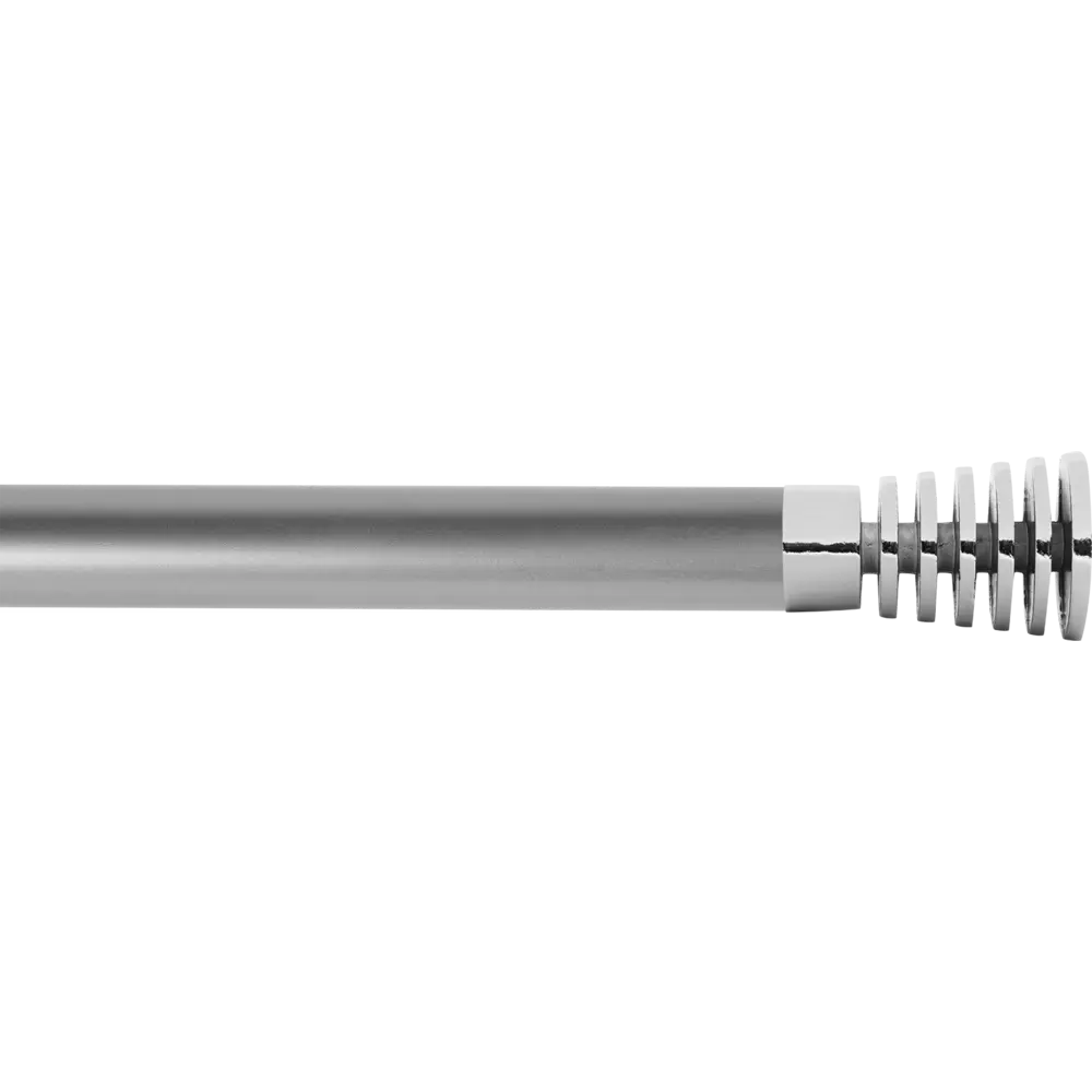 Наконечник «Трапеция с прорезью» 6.2 см цвет хром INSPIRE STLM-2059056 - Вид №1