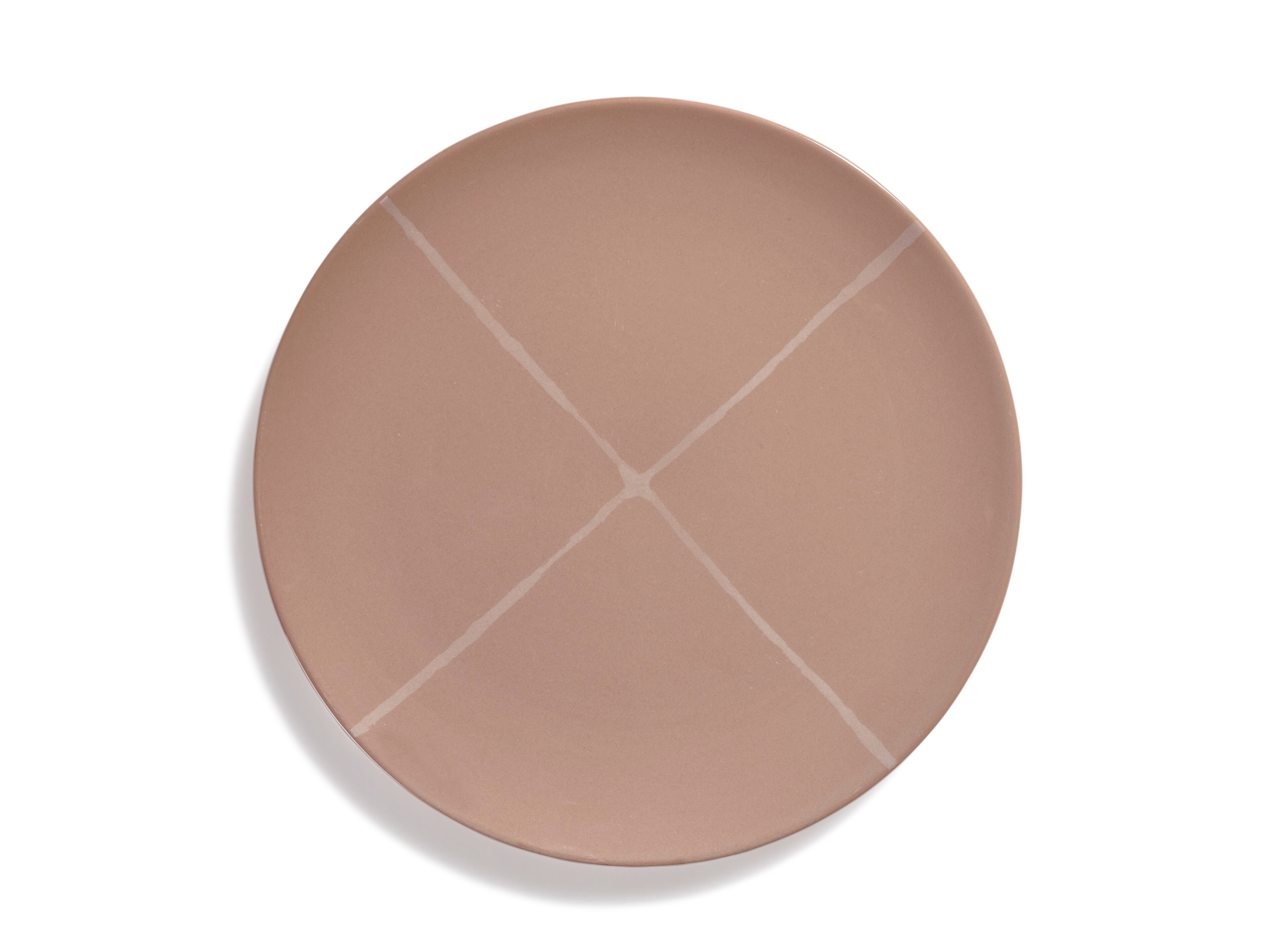 Фарфоровая плоская тарелка Serax Zuma ARCH-00120762