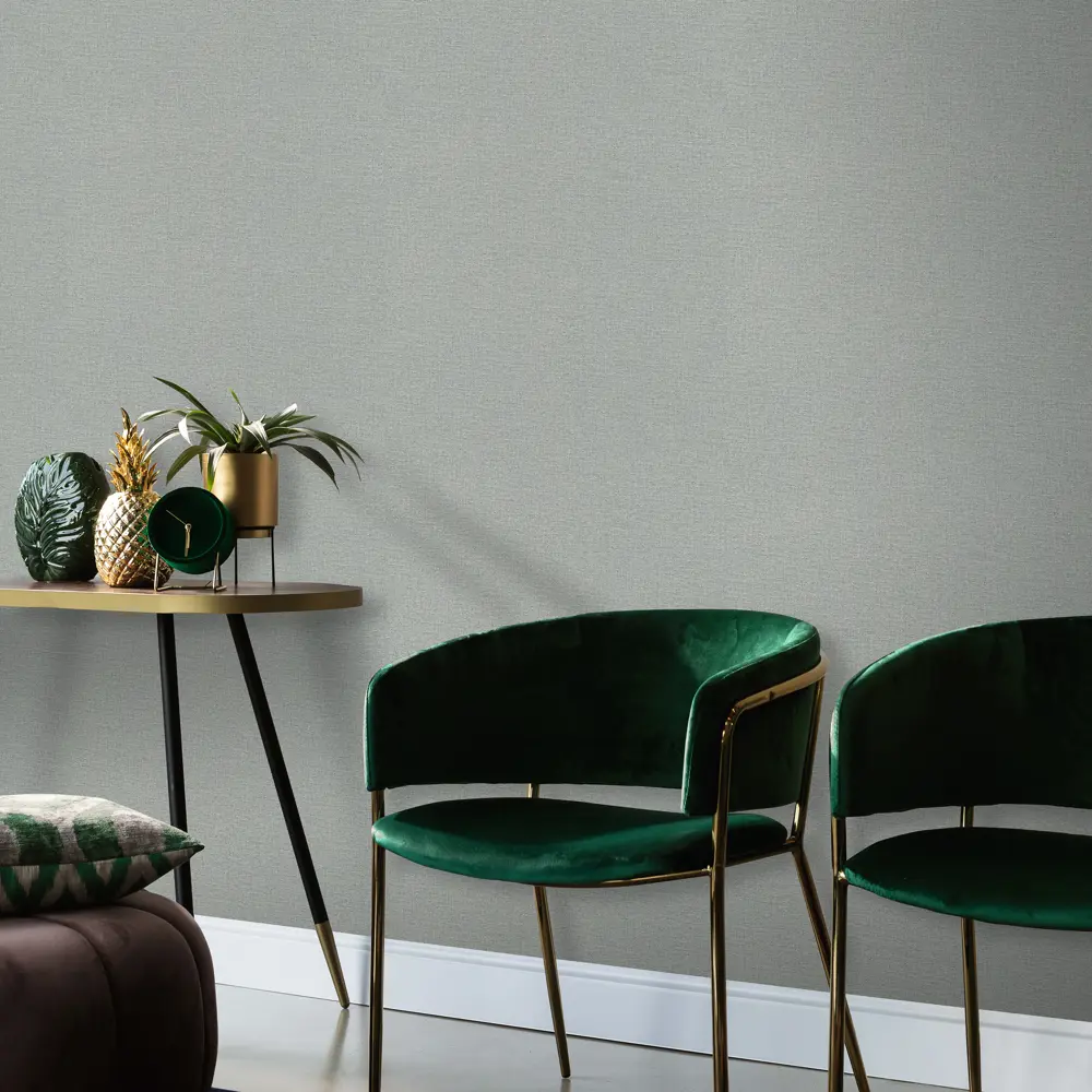 Обои флизелиновые Inspire Elise серые 1.06 м Smoke 5 STLM-2169629 - Вид №3