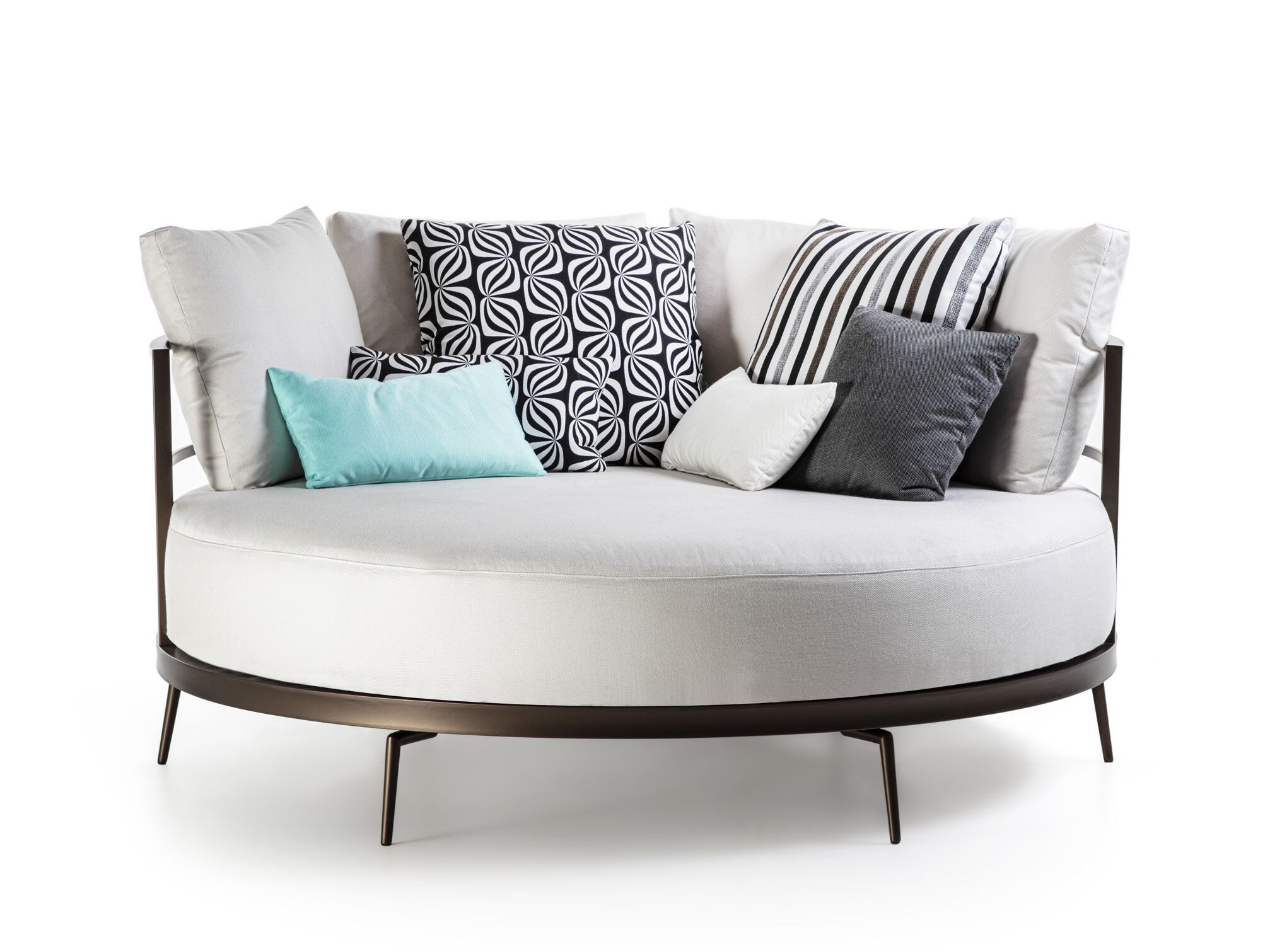 Ткань круглая Садовая кровать GRUPPO FOX FuoriPorta ARCH-00074263