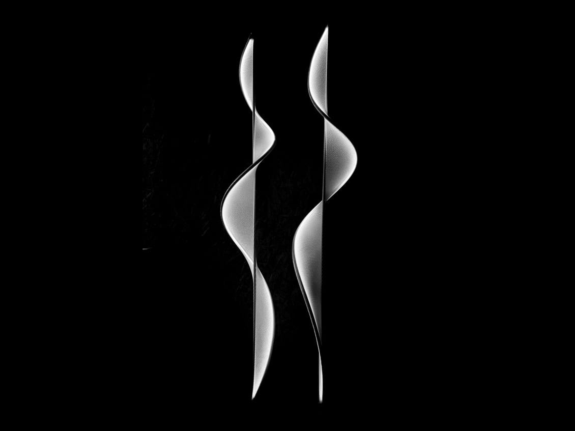 Ткань ручной работы светодиодный торшер llll IIII.08 ARCH-00056587