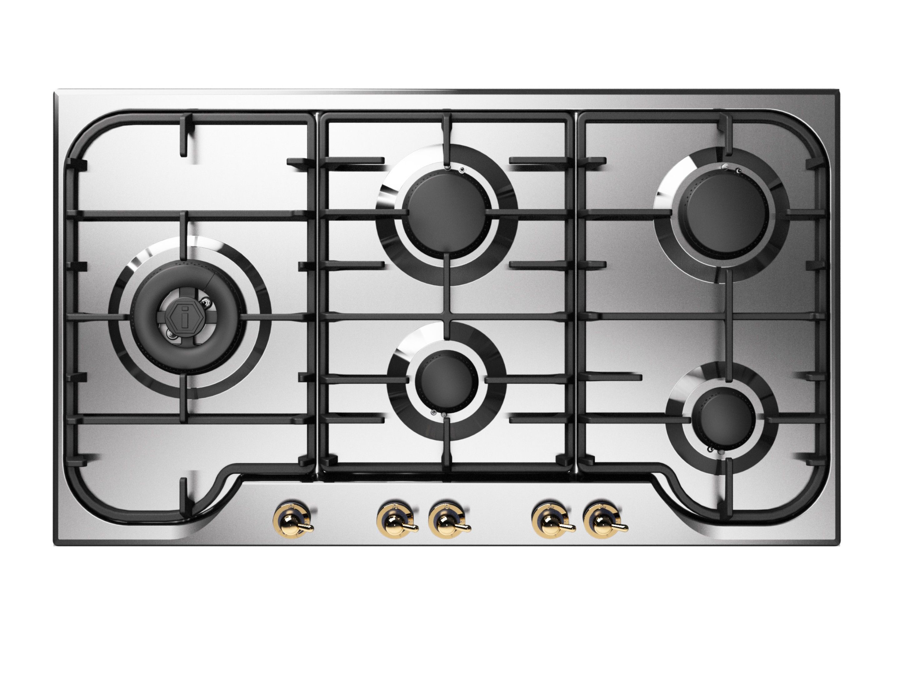 Встраиваемая газовая плита из нержавеющей стали Ilve Nostalgie ARCH-00143456 - Вид №1