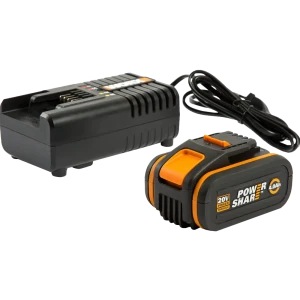 Зарядное устройство Worx 3604, батарея 20 В Li-ion 4 Ач