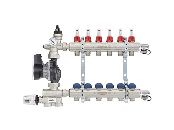 Предварительно собранные смесительные узлы для лучистых установок EMMETI коллекторы, кассеты и смесительные агрегаты ARCH-00070954