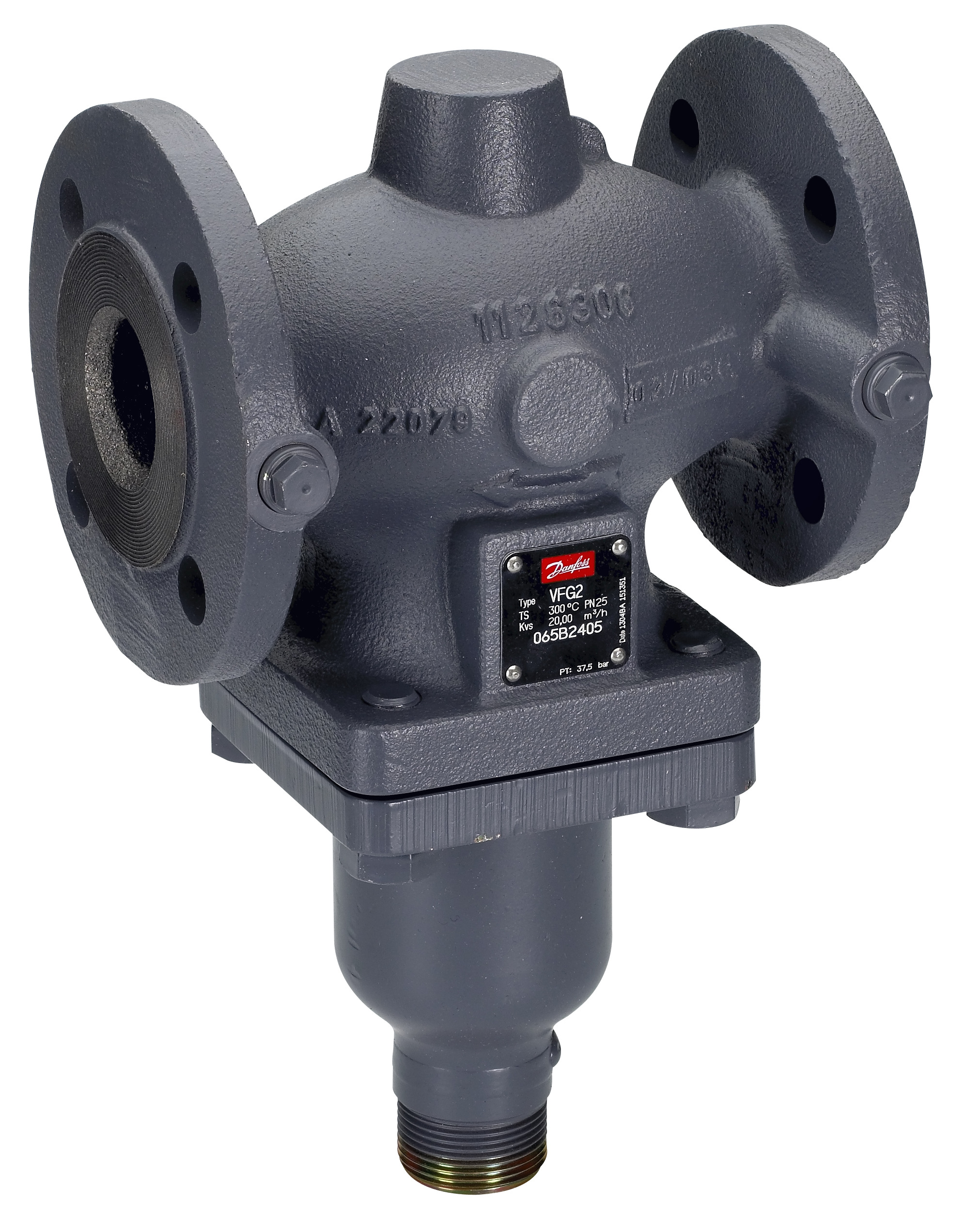 Danfoss Клапан универсальный VFG 2 фланцевый Клапан регул.универс. VFG 2 Ду15 Ру25 065B2401  - Вид №52
