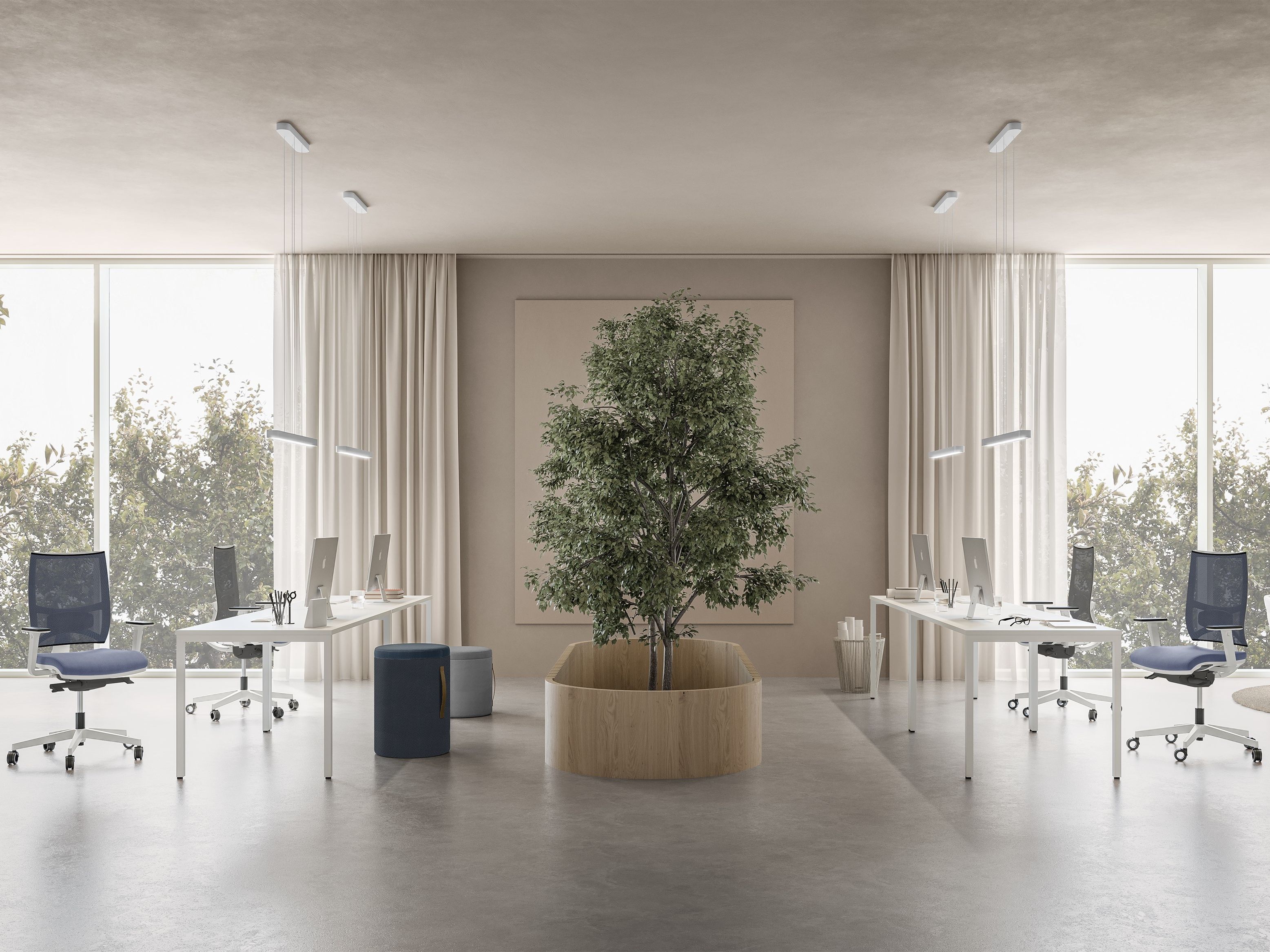 Офисное кресло с сетчатым подлокотником с 5 спицами Sitland Team Strike ARCH-00139201 - Вид №4