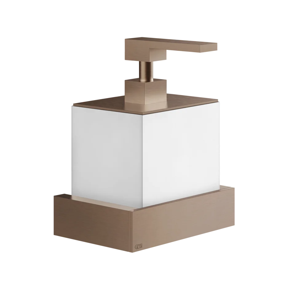 Держатель дозатора мыла 20813 708 Gessi Inverso МЕДНЫЙ МАТОВЫЙ PVD 20813708