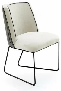 Mambo Unlimited Ideas Санный стул с обивкой из ткани Croix