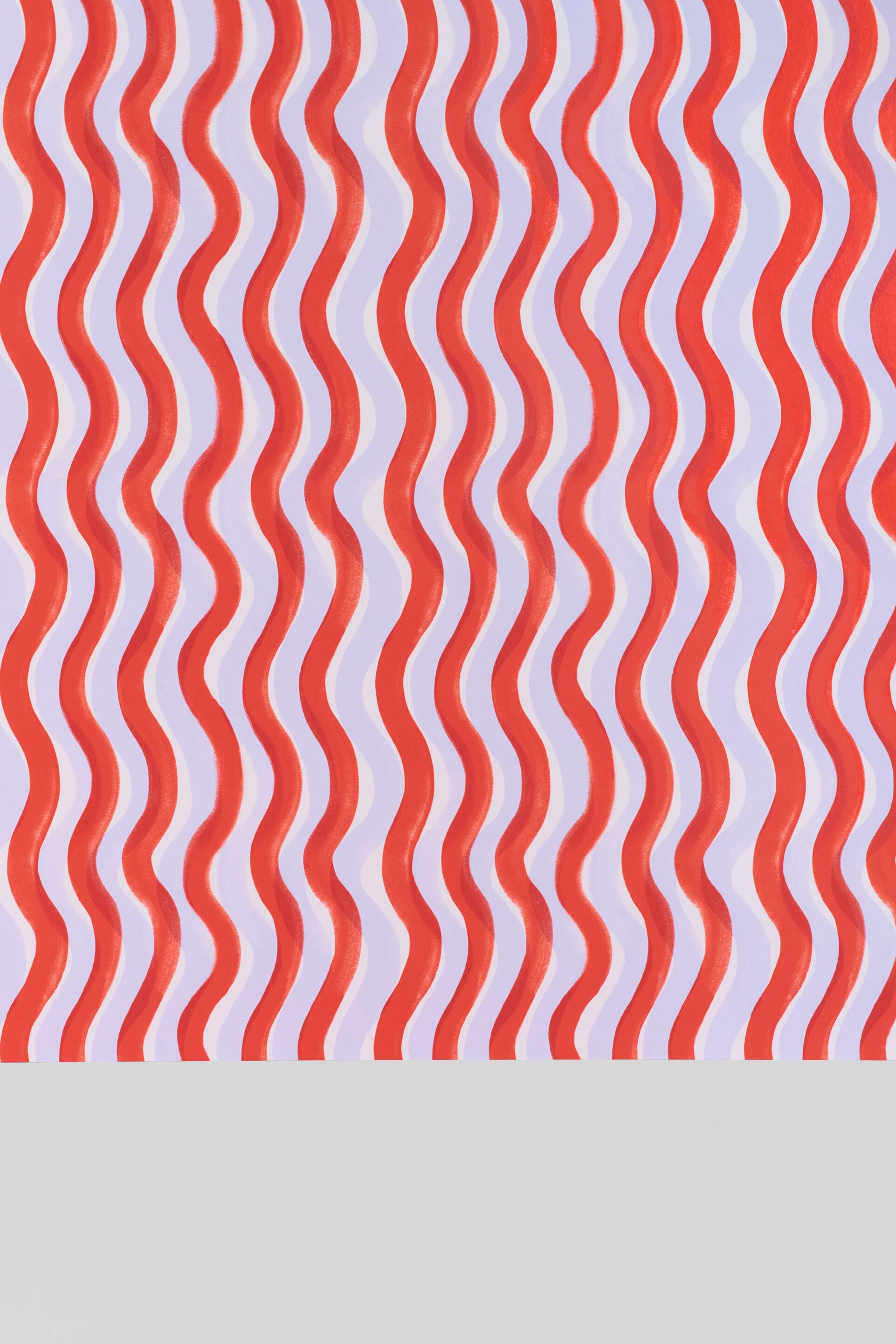 Нетканые полосатые обои Petite Friture LES CRAFTIES GAUFRETTE ARCH-00017202 - Вид №4