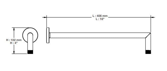 Термостатический набор для душа с душем BARIL Profile B46 ARCH-00022489 - Вид №4