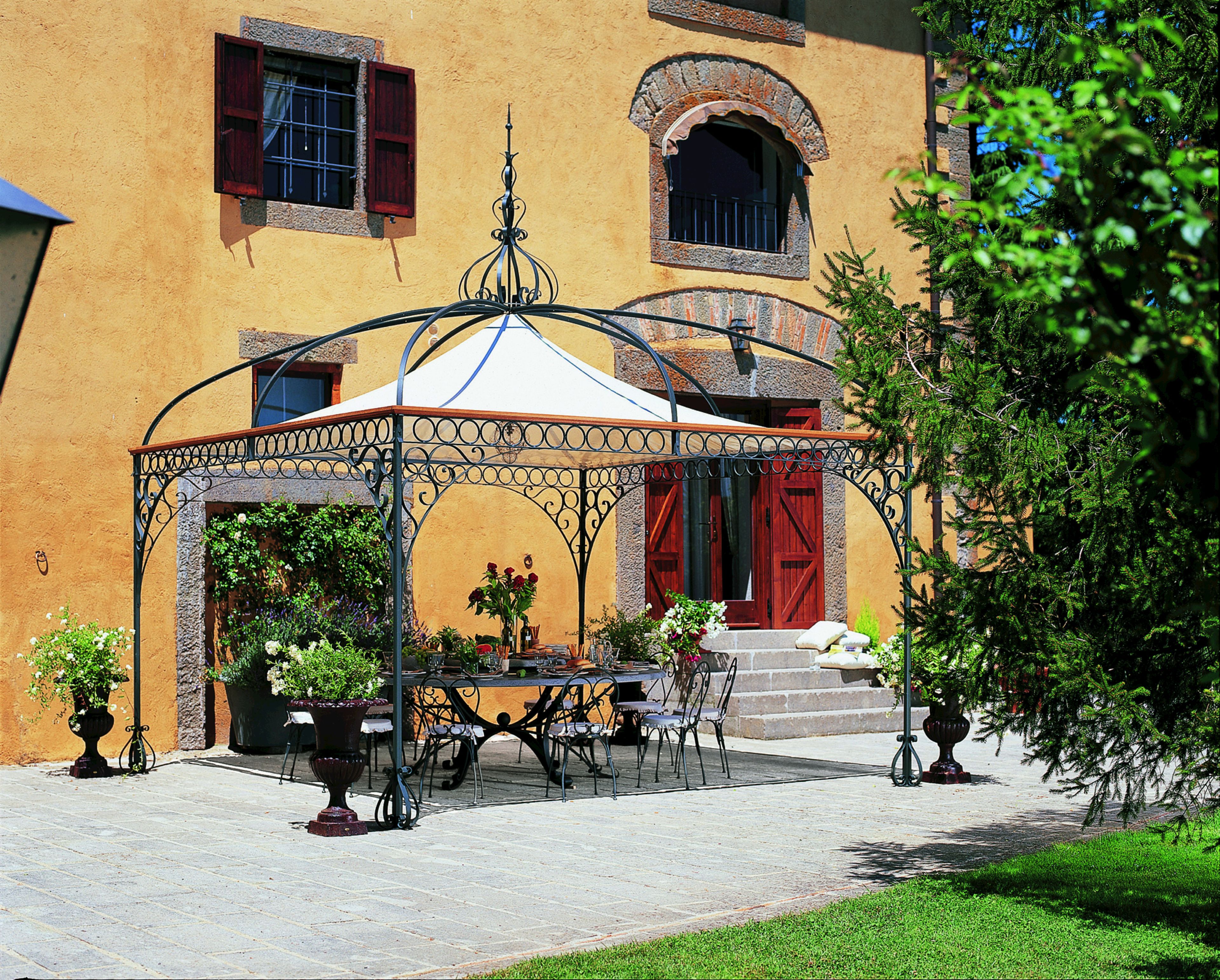 Железная беседка Unopiù Тибиско ARCH-00026769 - Вид №3