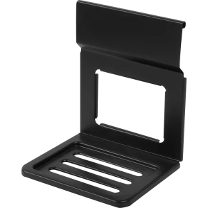 Мыльница Swensa Lund для рейлинга металл цвет чёрный