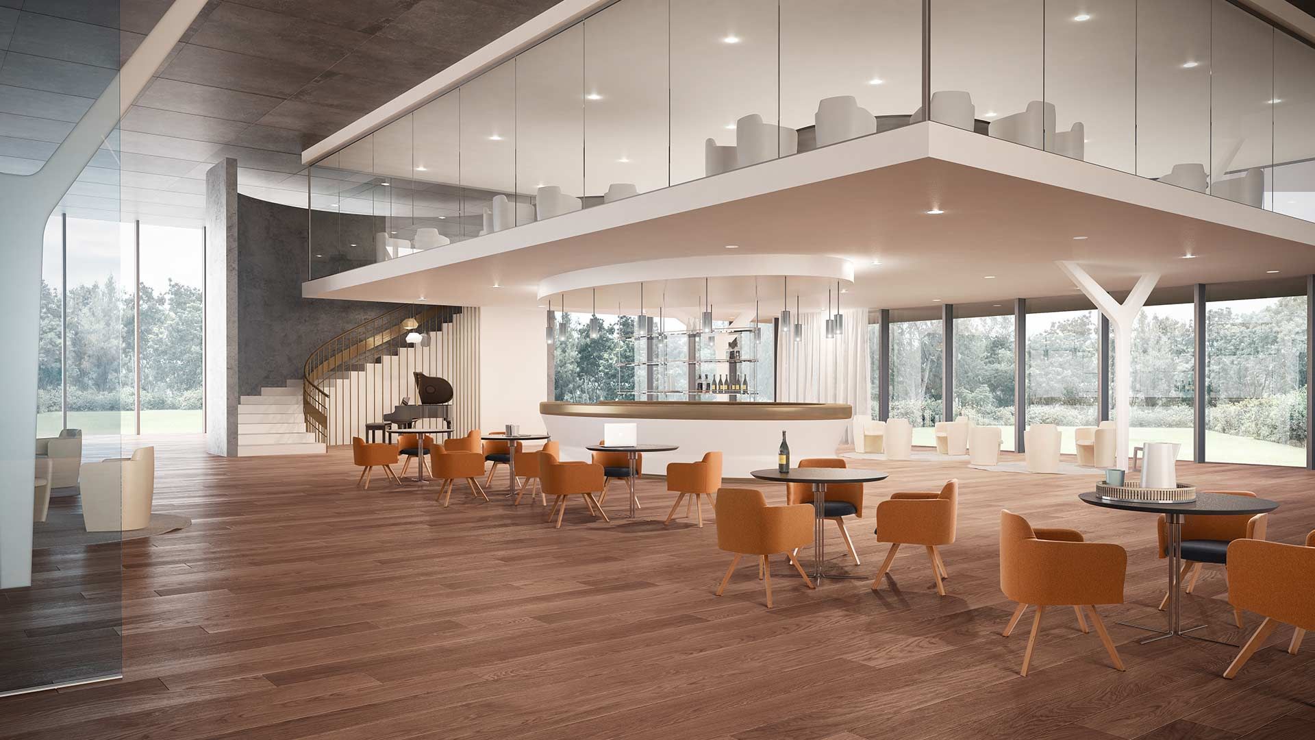 Стул с регулируемой высотой на насесте для залов ожидания Moschella Beetle ARCH-00050318 - Вид №3