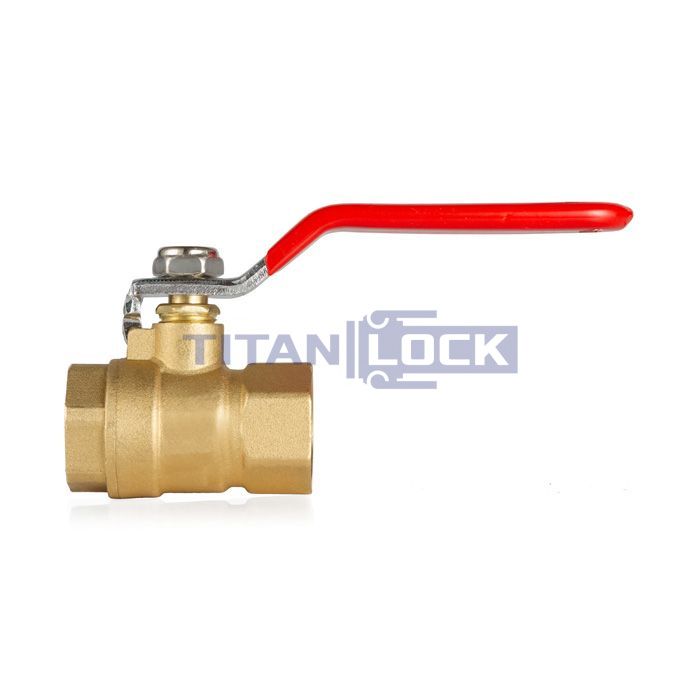 3in, шаровый кран, резьба BSP, латунь TL300BVBR TITAN LOCK  - Вид №4