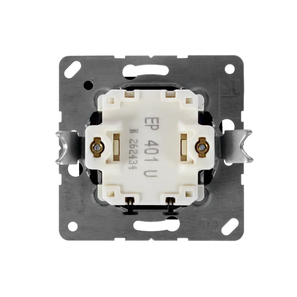 Выключатель Jung EcoProfi 1 клавиша с подсветкой цвет белый STLM-2125182 - Вид №2