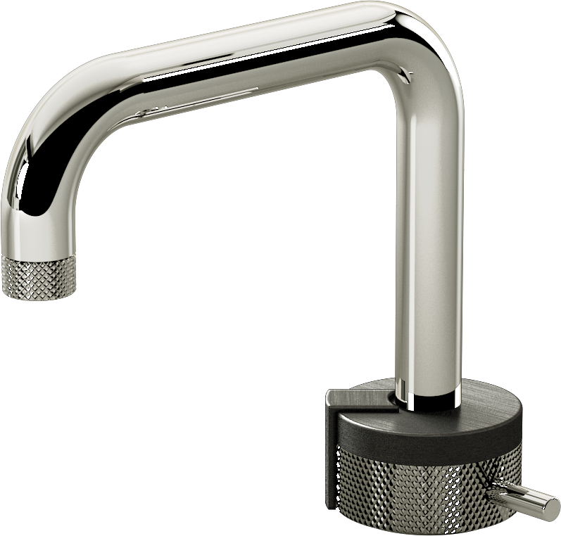 E-11500-R1BOX-L2BOX-PC Однорычажный прогрессивный смеситель для раковины - излив 15,3см GRAFF MOD+