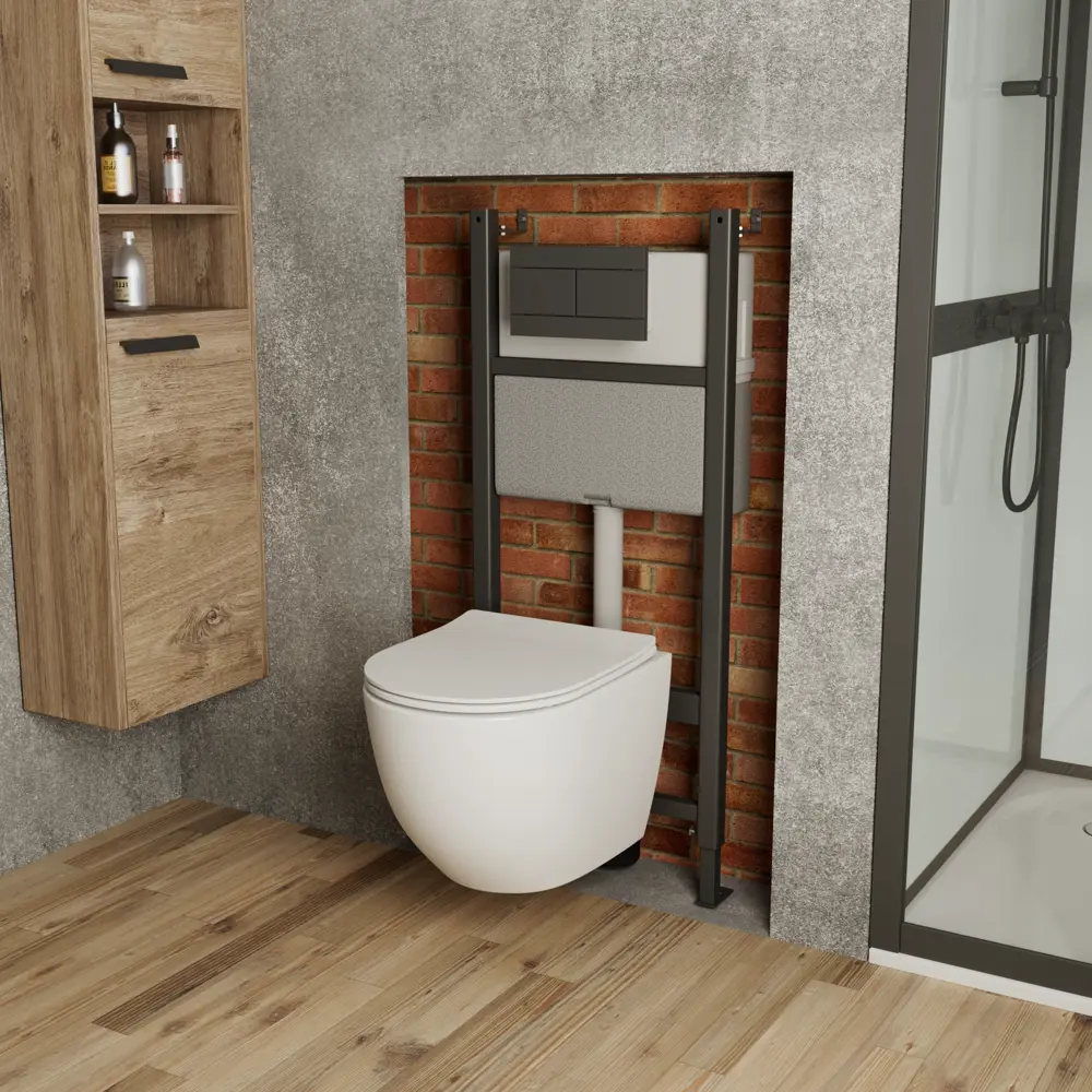 Santreyd Vikent Tornado 4в1 — подвесной унитаз с микролифтом и системой Slim 89374332 STLM-1428173 - Вид №7