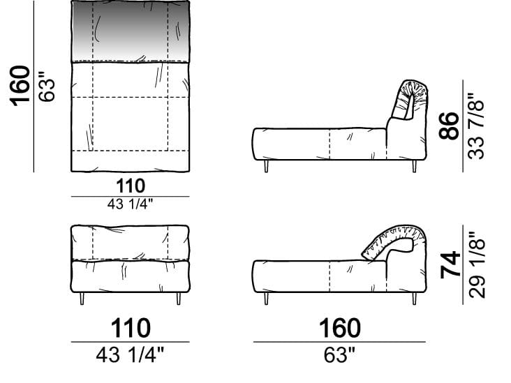 Секционный кожаный диван Arketipo CRAZY DIAMOND ARCH-00133462 - Вид №35