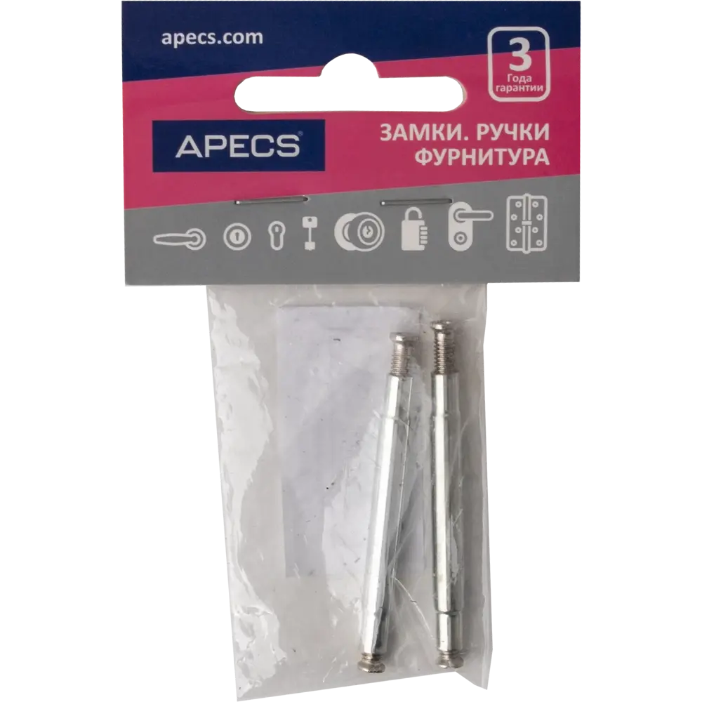 Стяжка винтовая APECS для монтажа дверных ручек 82486176 STLM-0028235 - Вид №3