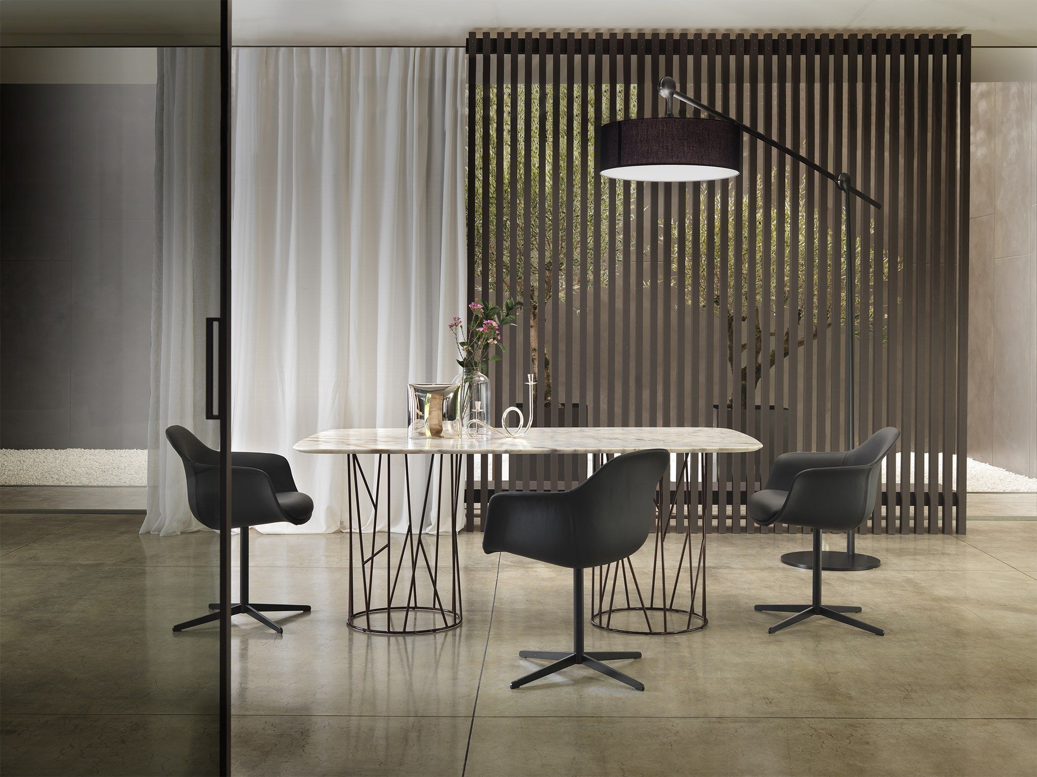 Мраморный прямоугольный стол для гостиной Marelli Twig ARCH-00078818 - Вид №14