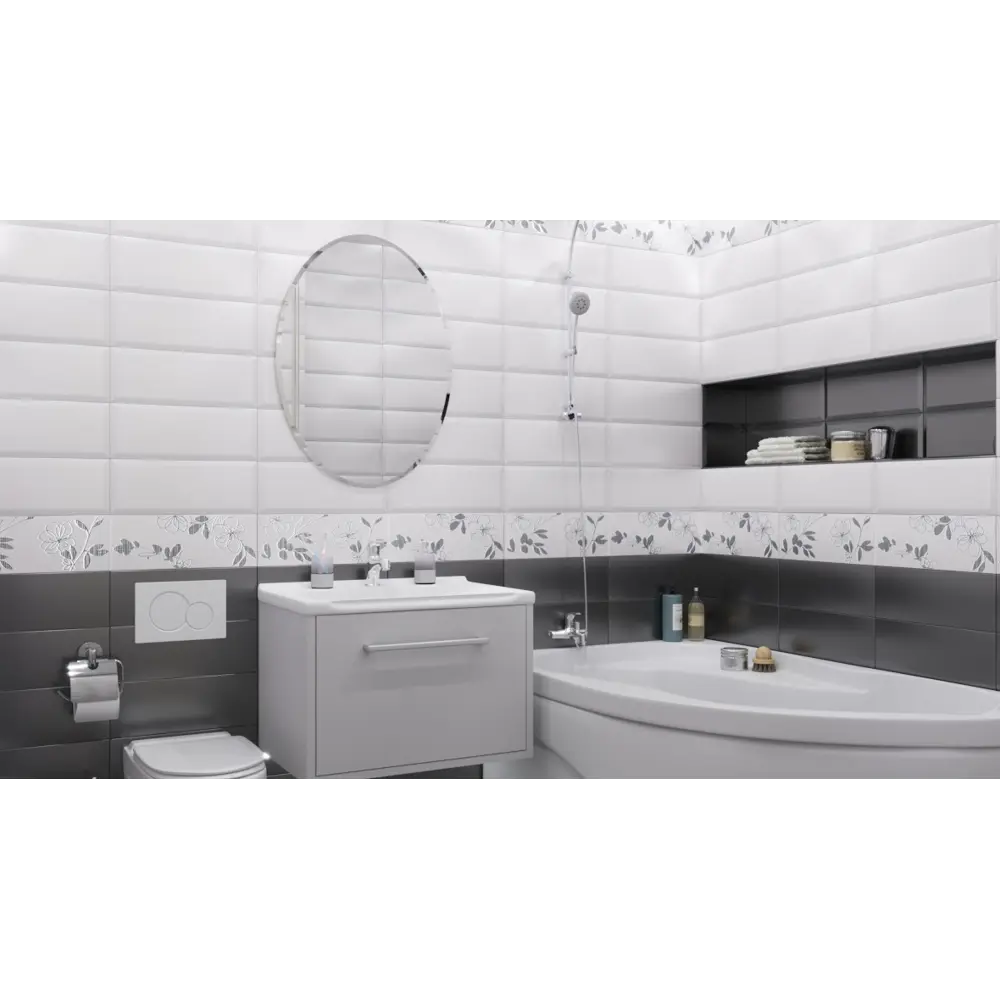 Тумба под раковину подвесная Aquaton «Мерида», 65 см, цвет белый АКВАТОН STLM-2027229 - Вид №8