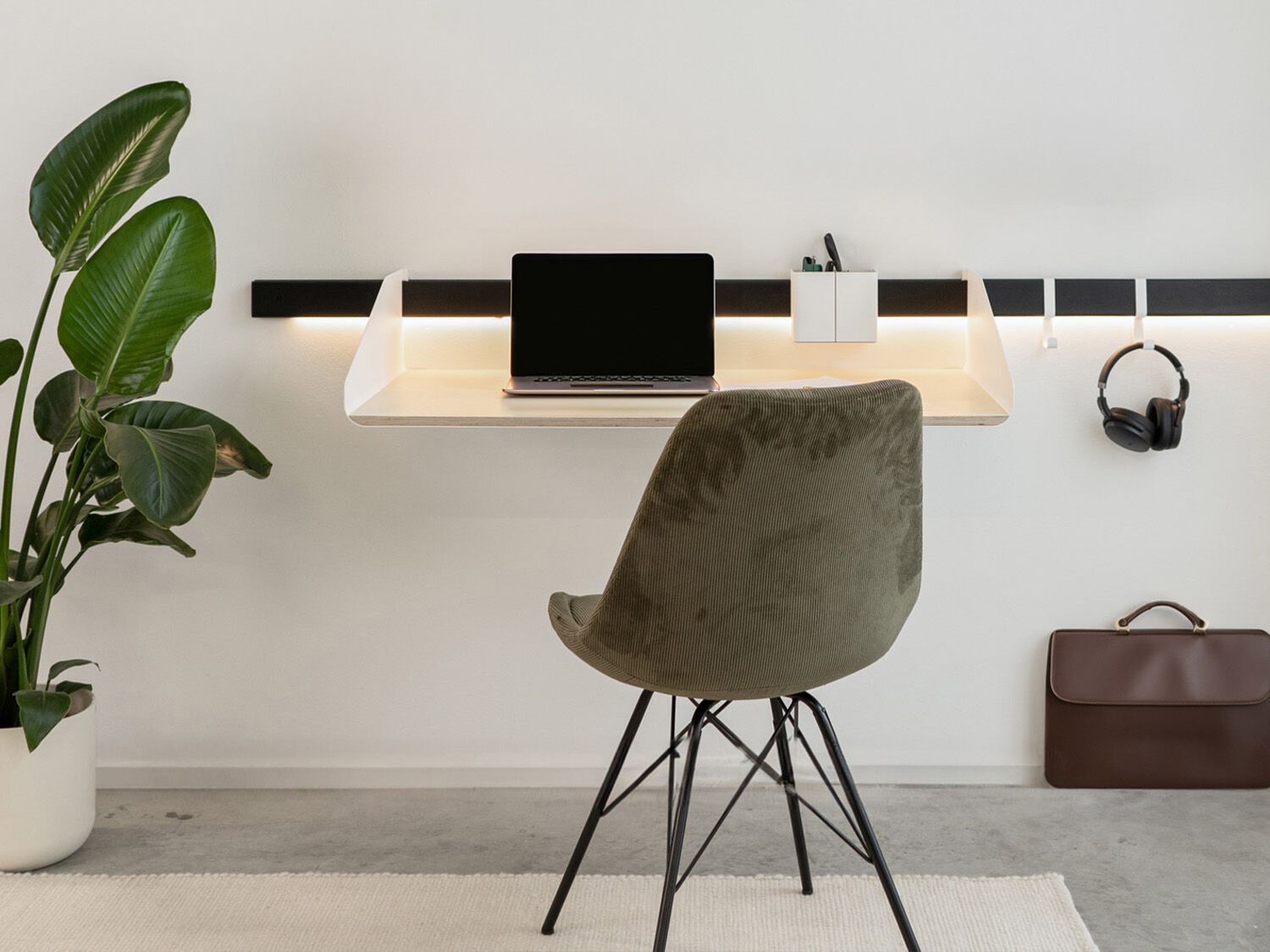 Система полки с деревянным письменным столом Variand Furniture H05 ARCH-00118981 - Вид №2