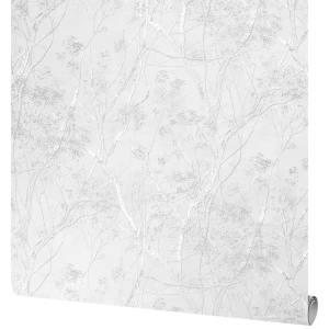 Обои флизелиновые Victoria Stenova Yakutia белые 1.06 м VS281811