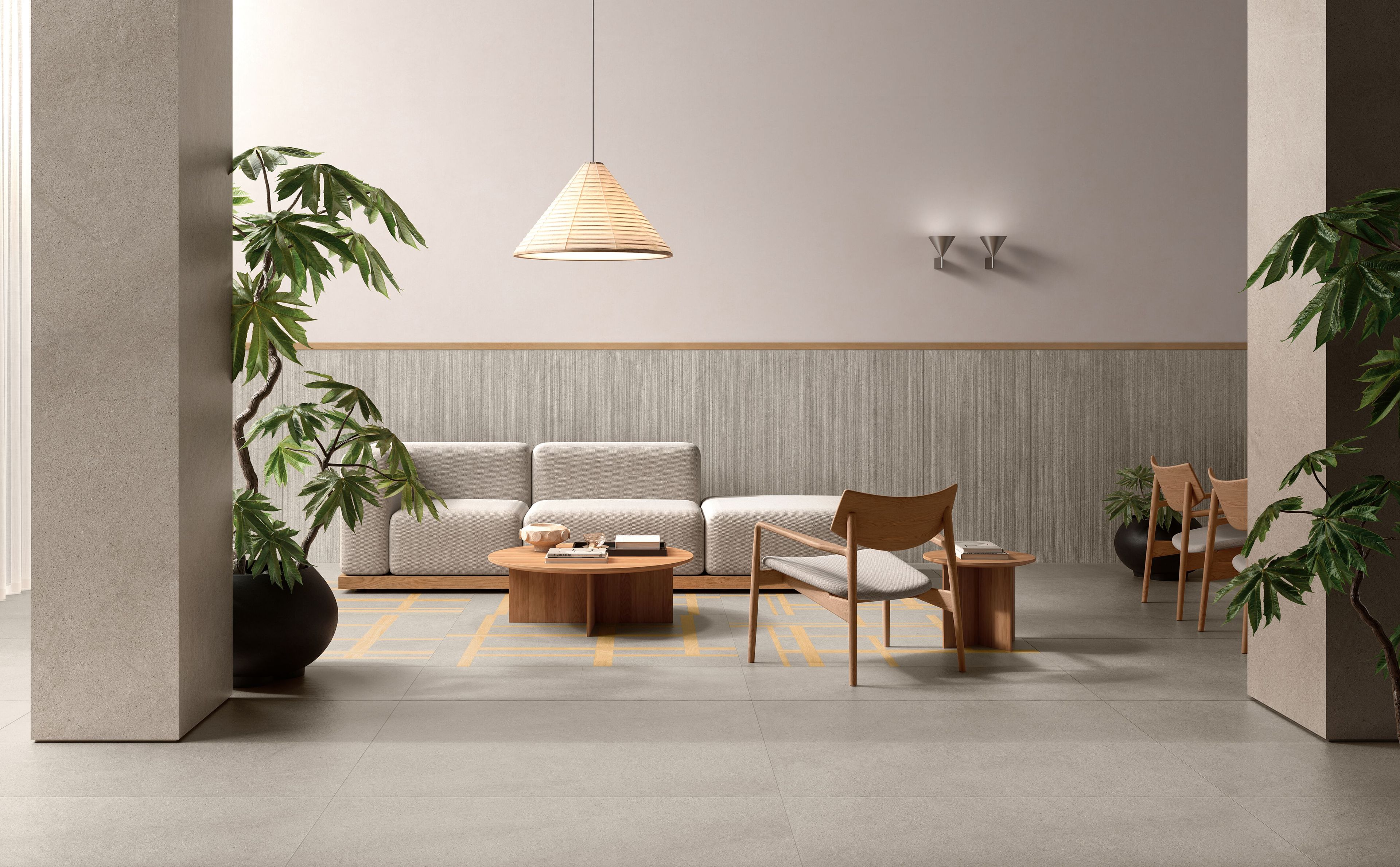 Пол / облицовка керамогранита с эффектом камня CERAMICA DEL CONCA SENSORIA ARCH-00150660 - Вид №13