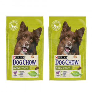ПР0029477*2 Корм для собак с ягненком, сух. 2,5 кг (упаковка - 2 шт) Dog Chow