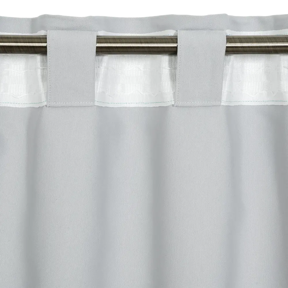 INSPIRE Pharell - экологичная штора на ленте серого цвета 140×280 см 82679678 STLM-0033915 - Вид №4