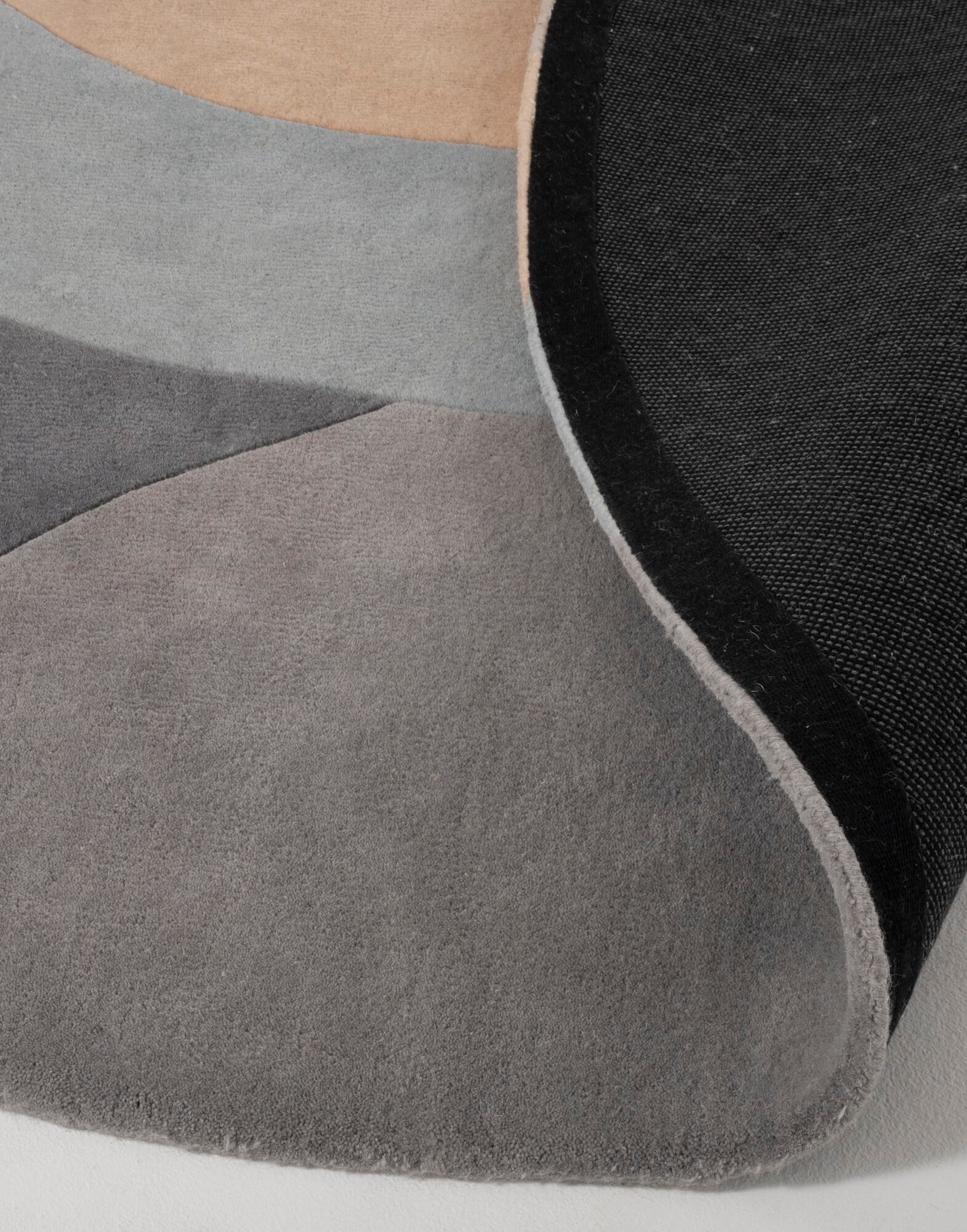 Круглый ковер ручной работы из гималайской шерсти Kartell Lunam ARCH-00095732 - Вид №3