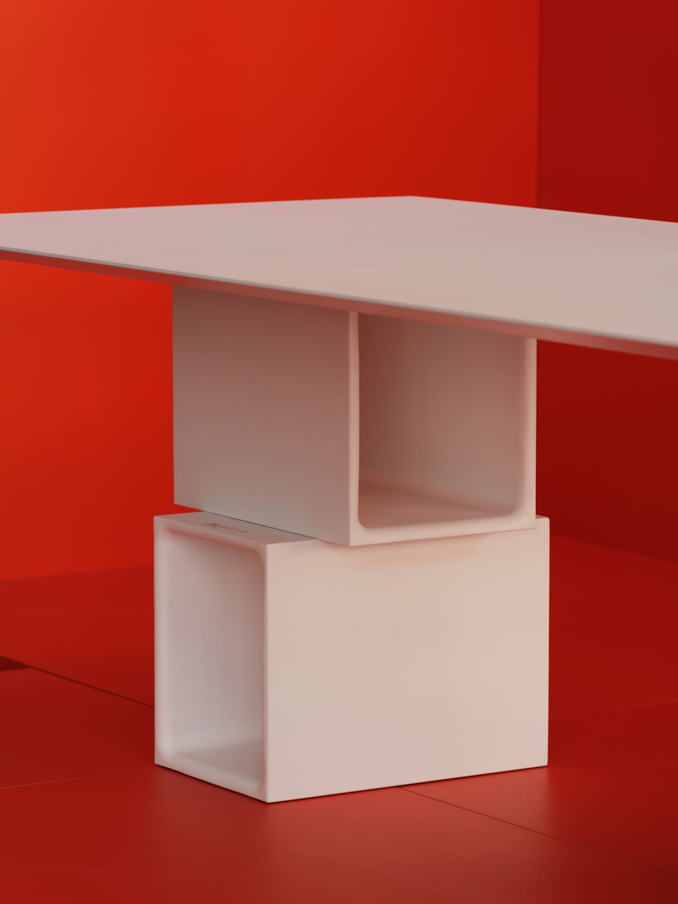 Прямоугольный бетонный стол PULKRA плакат ARCH-00071870 - Вид №6