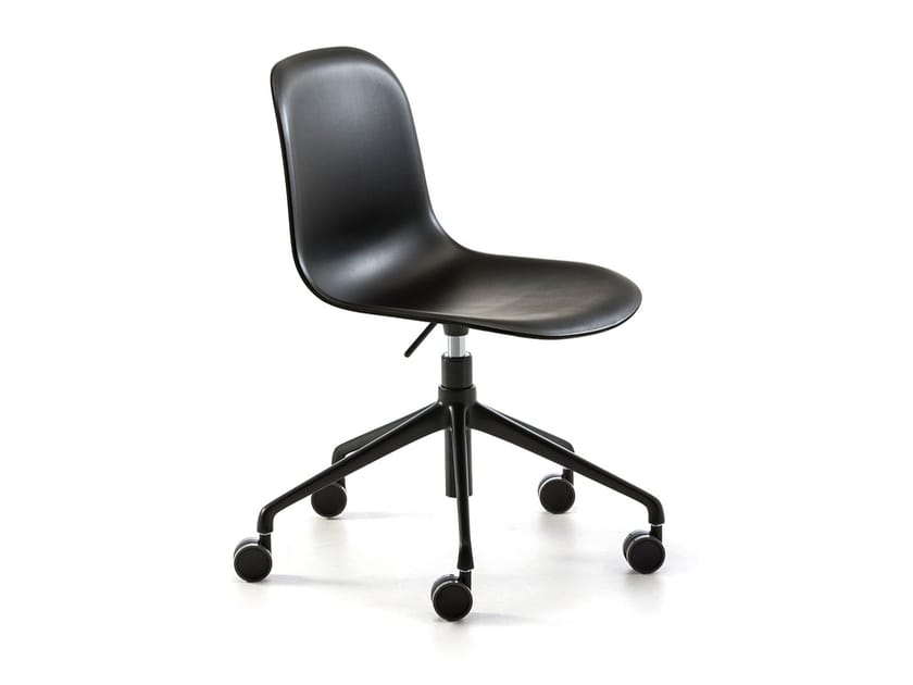 Регулируемое по высоте офисное кресло с колесами arrmet Máni Plastic ARCH-00093379