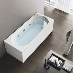 Ванна угловая с белыми панелями Nova 160/70 см 0PAN6D0