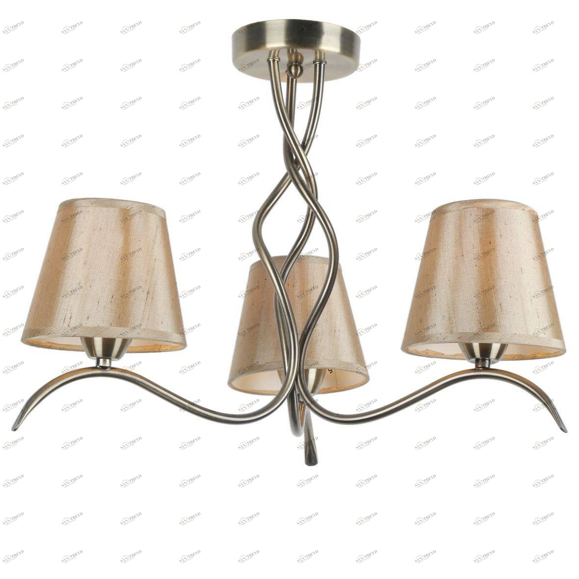 Потолочная люстра Arte Lamp 60 A6569PL-3AB ARTE LAMP ДИЗАЙНЕРСКИЕ 058514 Бежевый 