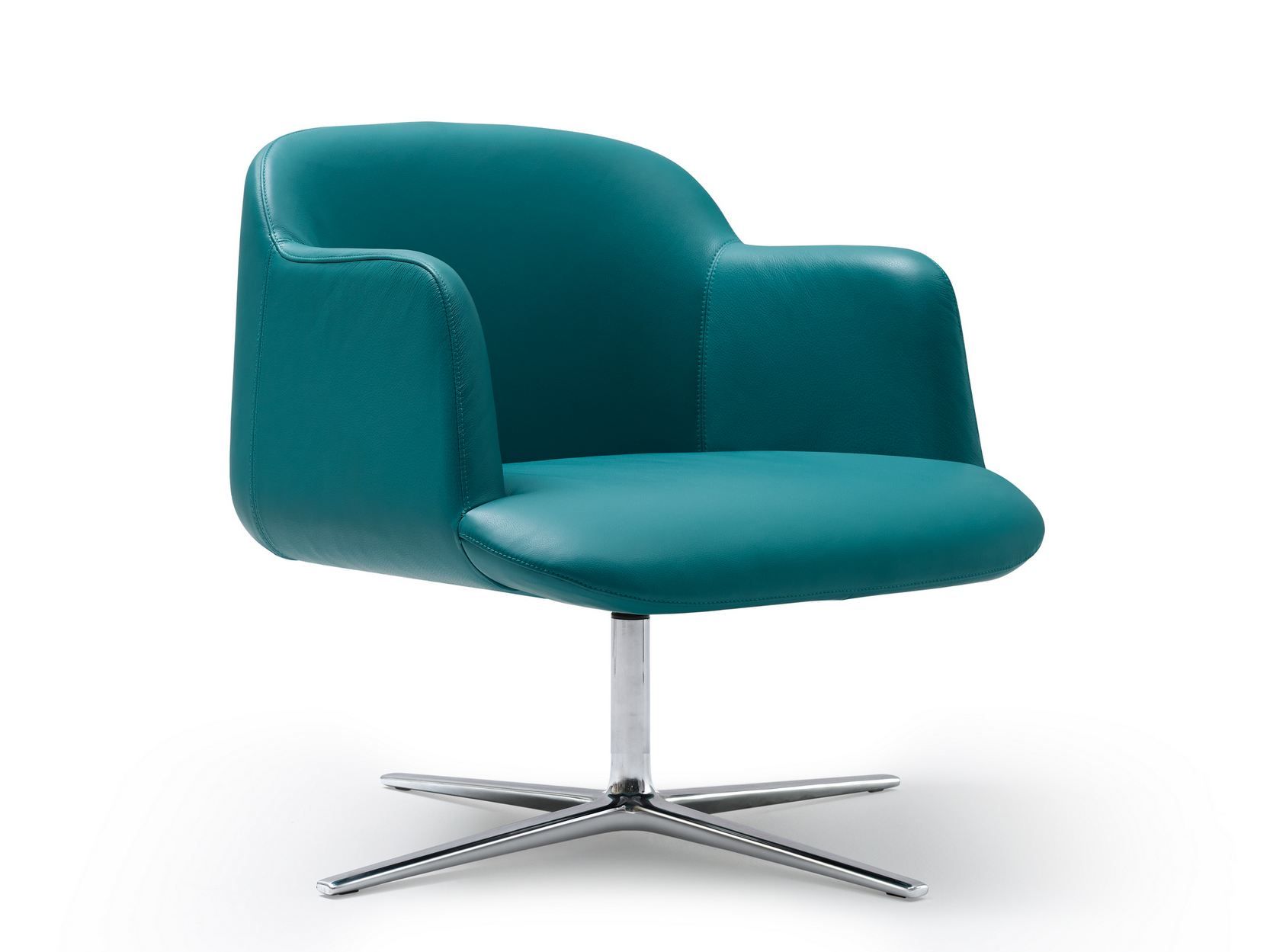 Кожаное кресло с подлокотниками для контракта Quinti Sedute ARCH-00136019