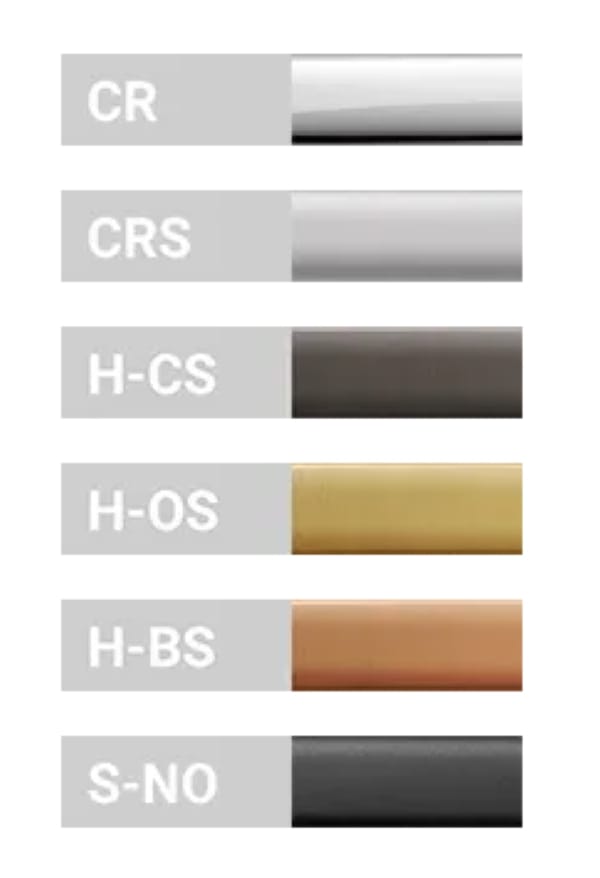 Латунная оконная ручка DK на розетке Ento шток ARCH-00117905 - Вид №3