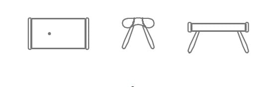 Тканевая подставка для ног HOOKL und STOOL ARCH-00018905 - Вид №5