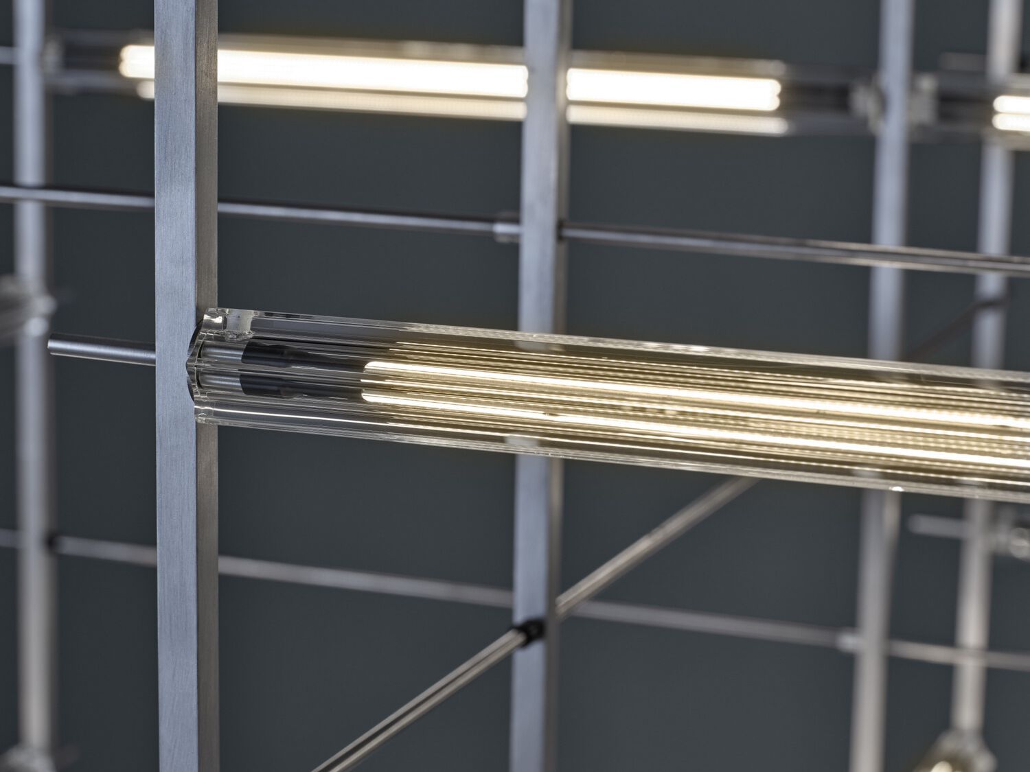 Стеклянный подвесной светильник Quasar сетка ARCH-00137503 - Вид №5