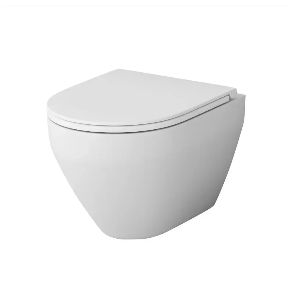 Комплект инсталляция с унитазом AM.PM Spirit V2.0 IS30251.C701700LM, безободковый с микролифтом, клавиша S цвет хром 89374361 STLM-2064056 - Вид №1