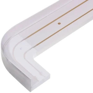 Карниз шинный двухрядный Domlegrand 300 см дуб перламутровый