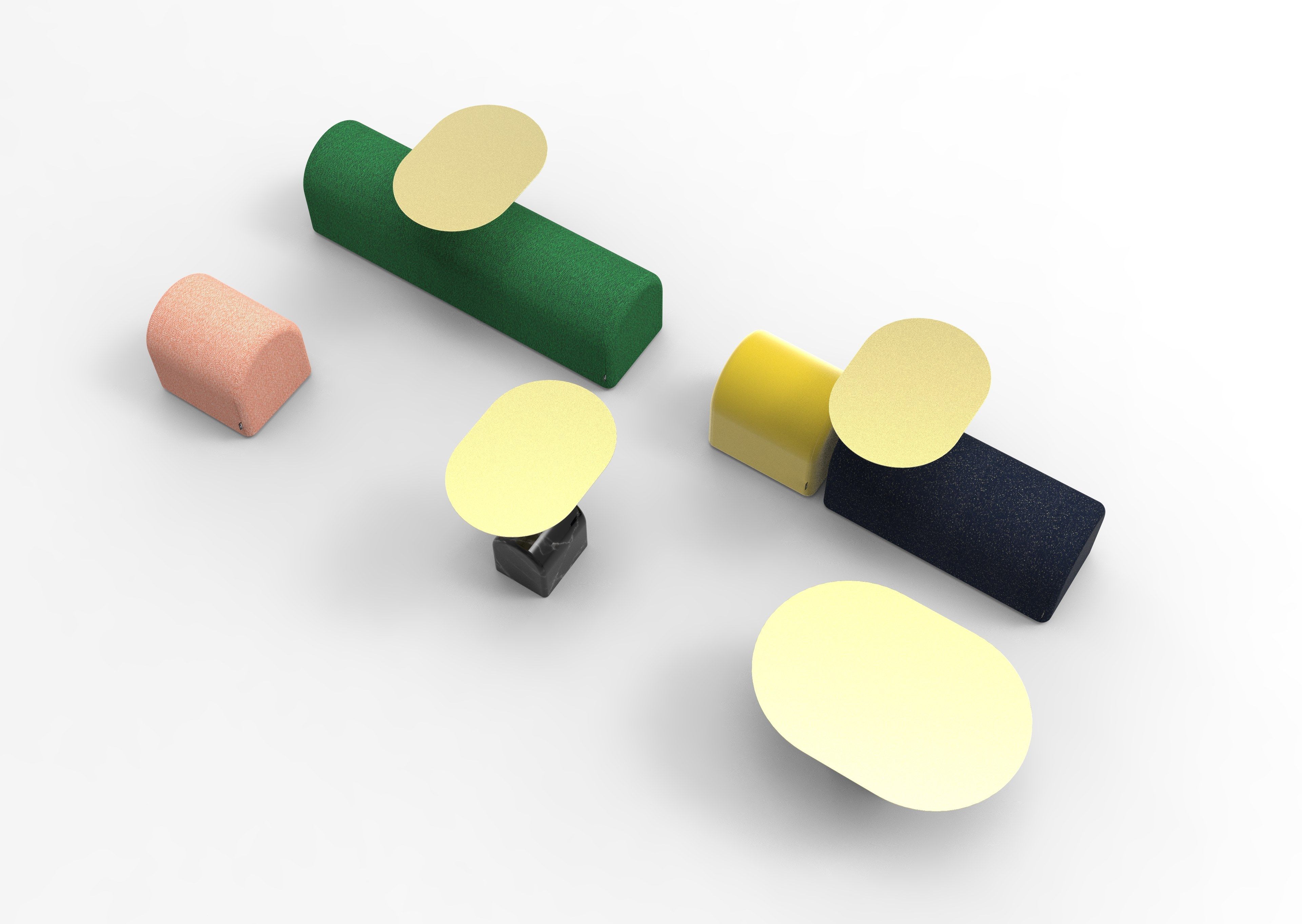 Ткань пуф Cider Edition À Dada ARCH-00061573 - Вид №7