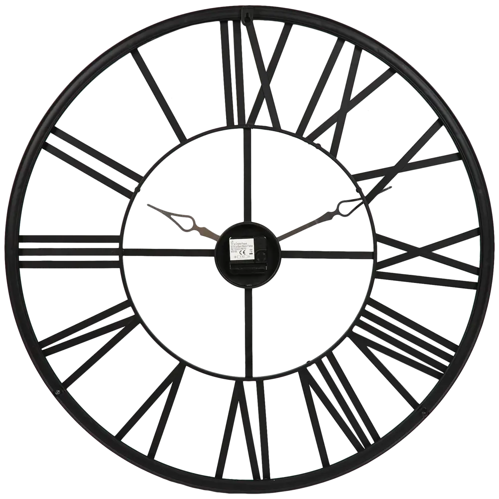 Часы настенные Atmosphera Retro Factory ø70 см, металл, цвет чёрный STLM-2159190 - Вид №2