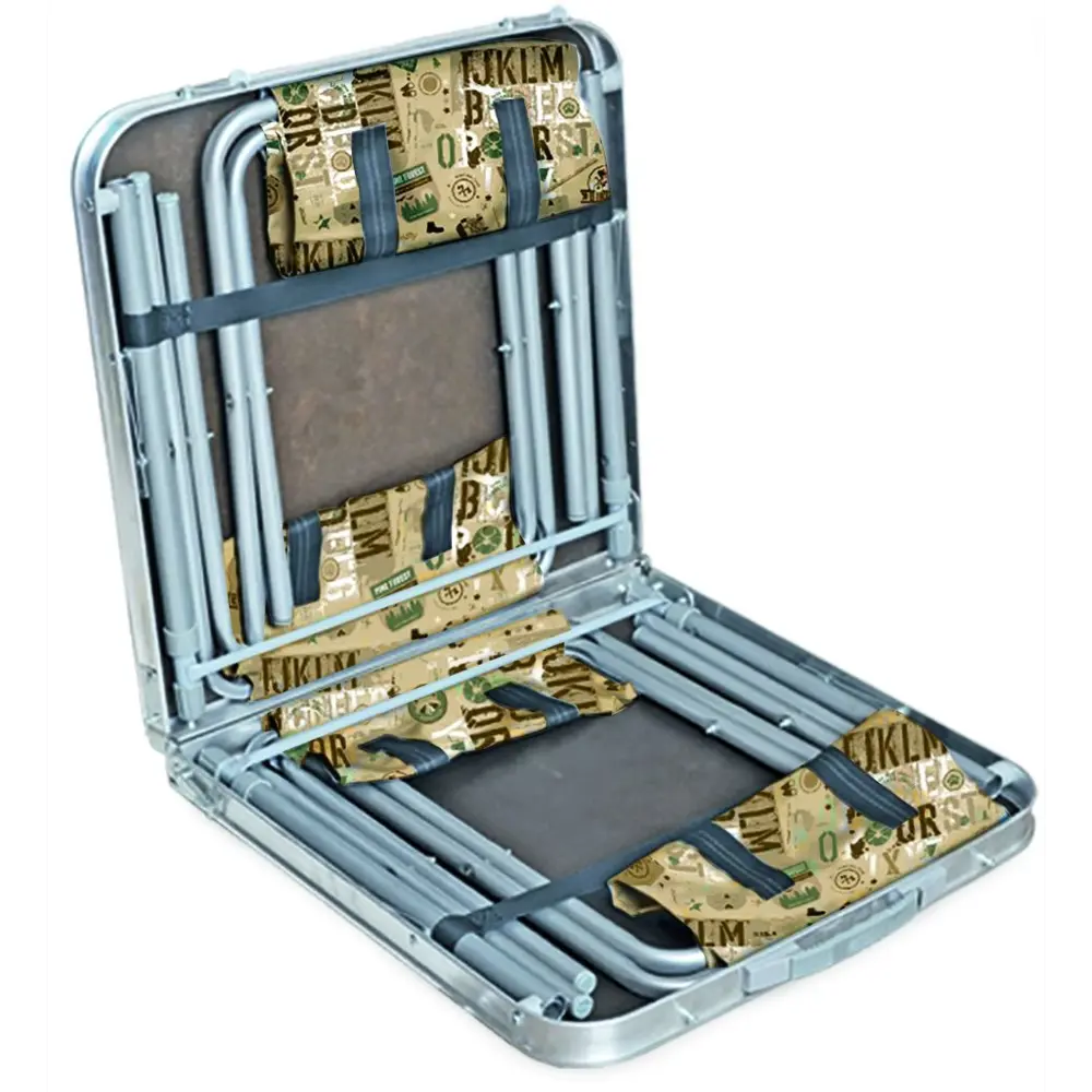 Набор садовой мебели ССТ-К3/5 металл бежевый: стол и 4 стула Santreyd мебель для кеминга STLM-2150704 - Вид №6