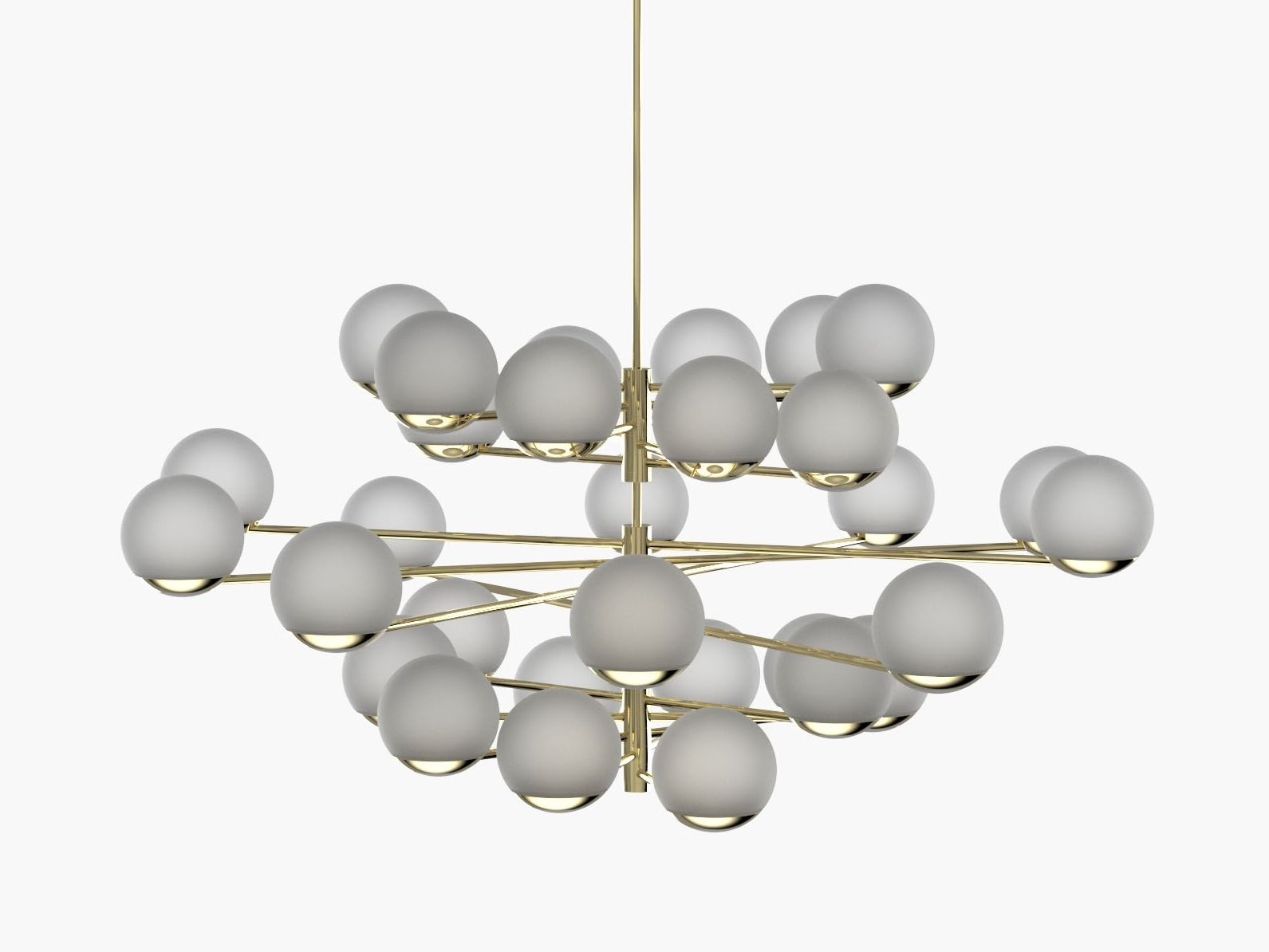 Светодиодный потолочный светильник ручной работы Cameron Design House Мяч и обруч ARCH-00042773 - Вид №1