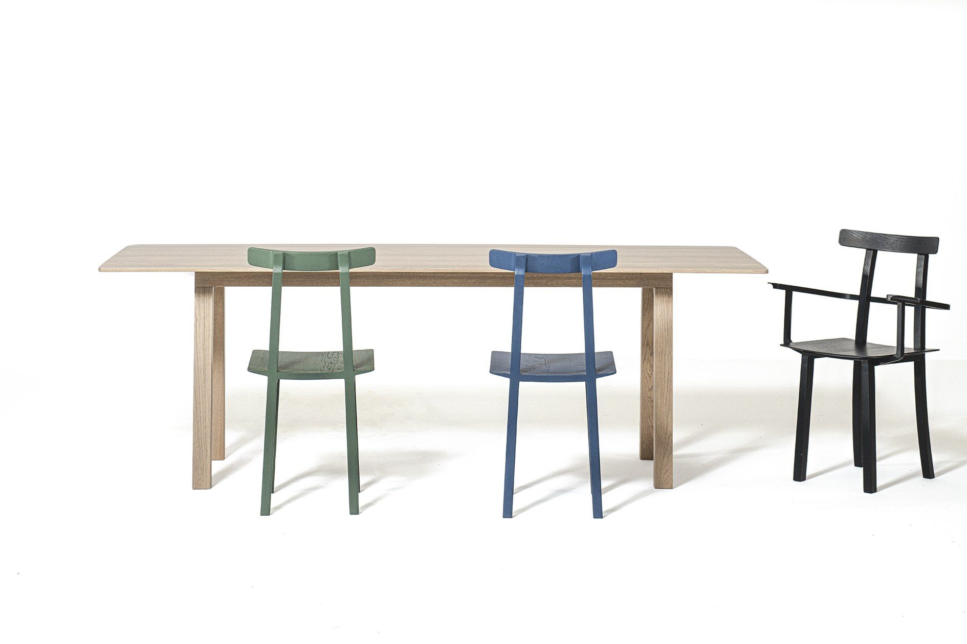 Деревянный стул с подлокотниками Woak нерва ARCH-00039000 - Вид №6