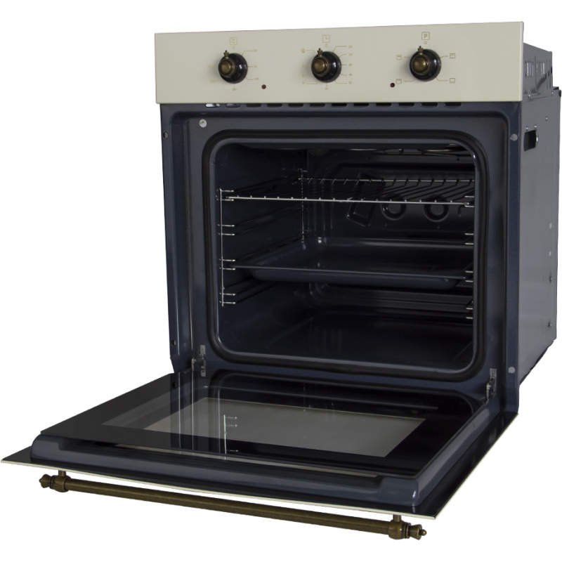 1197022 Электрический духовой шкаф MBS DE-607IV бежевый STDN-0060628 - Вид №2