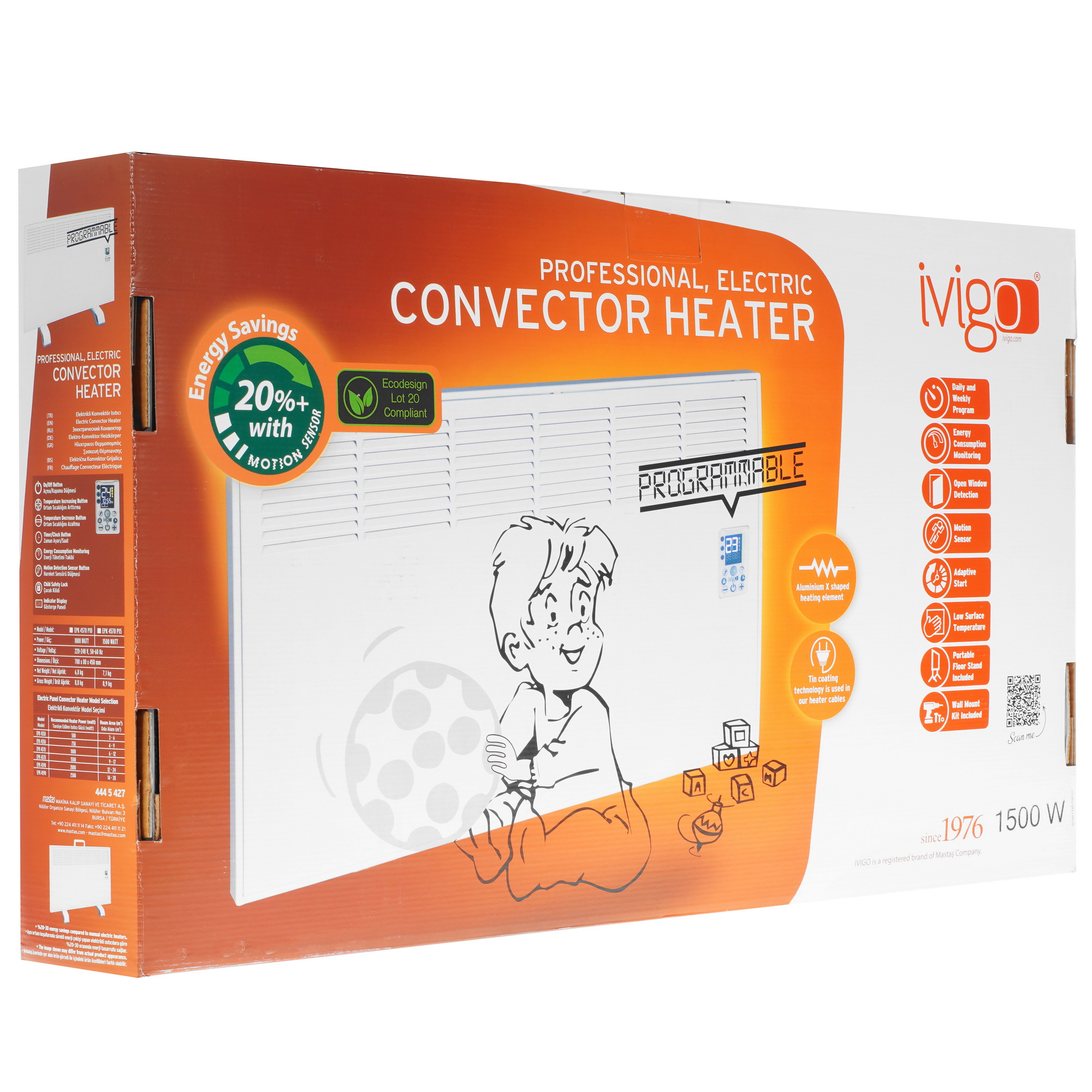 9935436 Конвектор iVigo EPK4570P15 STDN-0080954 - Вид №9