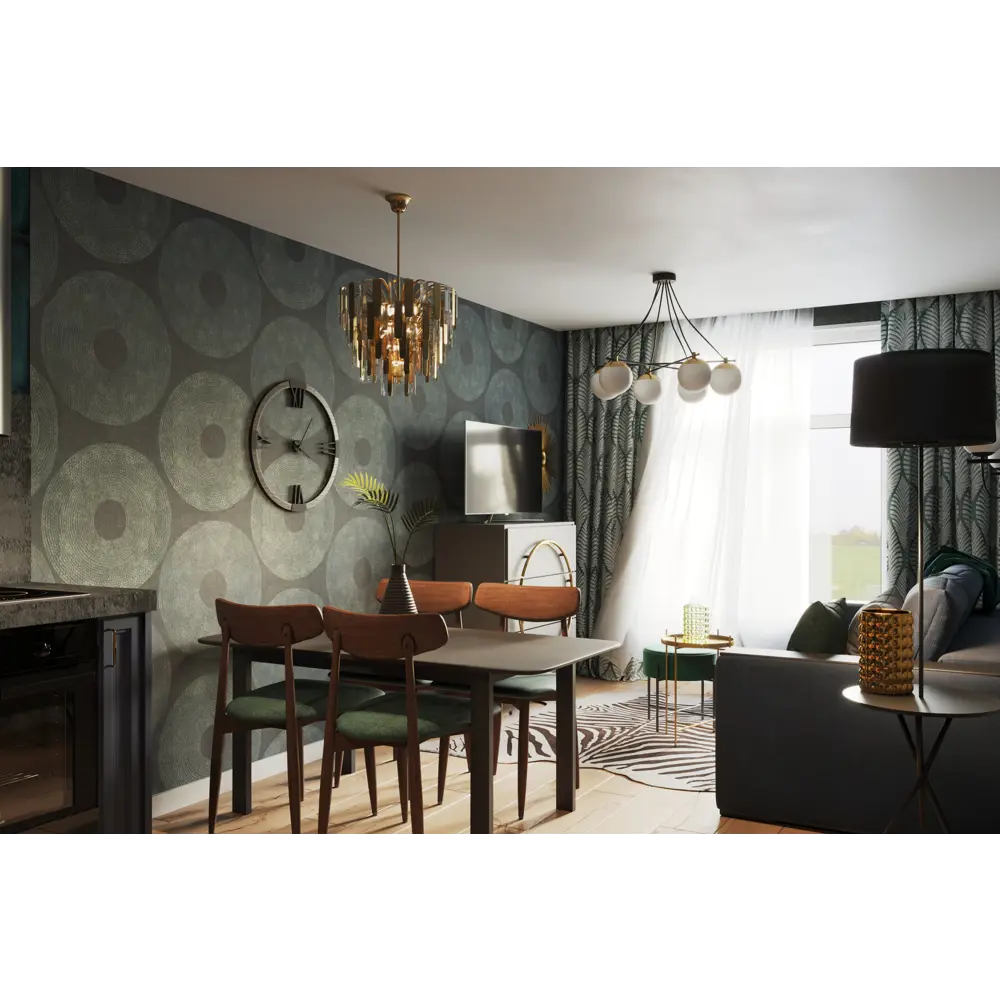 Настенные часы Atmosphera ø58 см 173818 STLM-2064376 - Вид №6