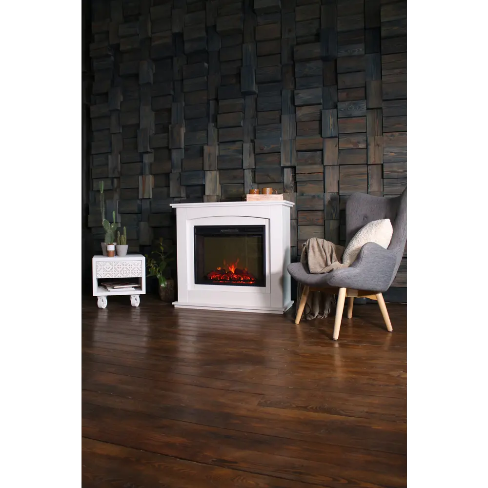 Обрамление для электрического камина Canada 25.5 WT с подсветкой REALFLAME STLM-2025884 - Вид №12